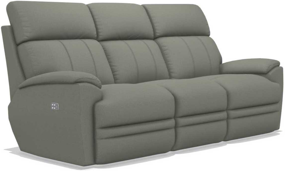 LaZBoy Talladega Fossil Power Reclining Sofa w/ Headrest Best Texas