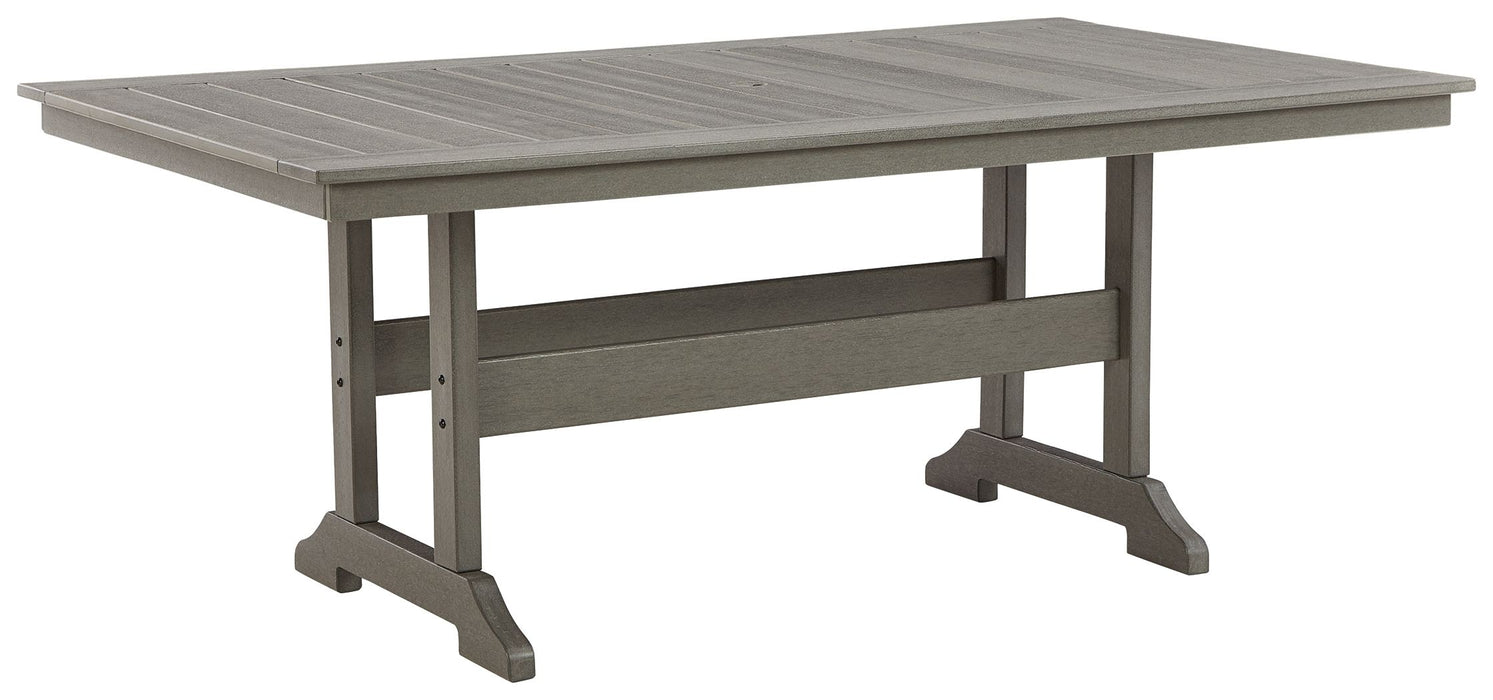 Visola - Rect Dining Table W/umb Opt