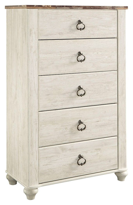 Willowton - Five Drawer Chest