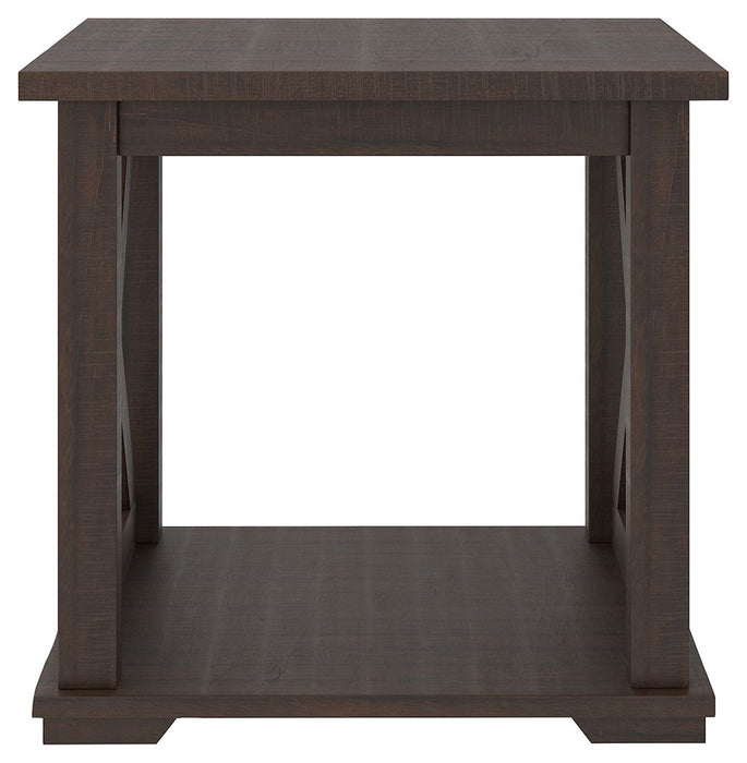 Camiburg - Square End Table